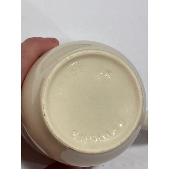 Vintage 1980s Wood & Sons England Toile de Joie Coffee Mug Earthenware - Picture 6 of 9